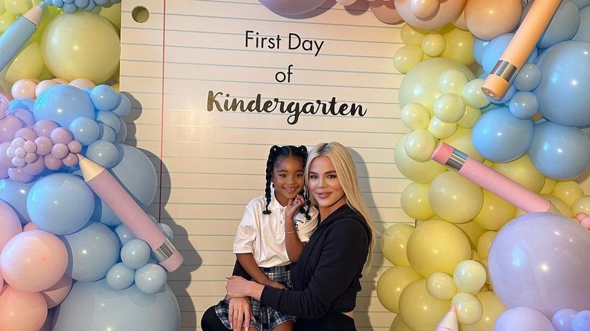 Khloé Kardashian emotional: True hat ersten Kindergartentag!