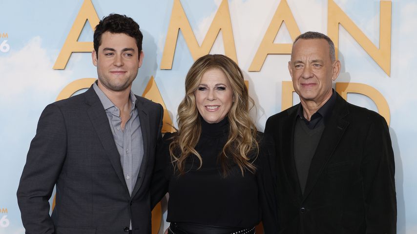Truman Hanks, Rita Wilson und Tom Hanks bei der "A Man Called Otto"-Filmpremiere