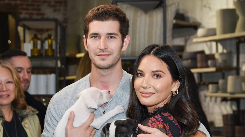 Tucker Roberts und Olivia Munn, 2019