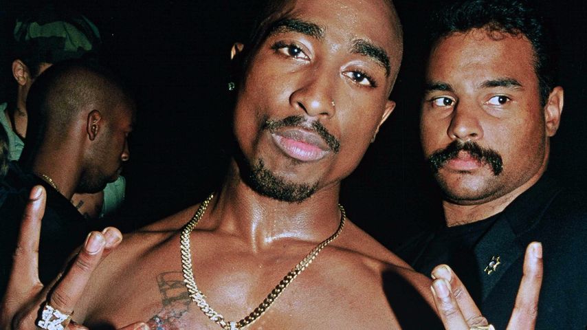 Tupac Shakur kurz vor seinem Tod 1996
