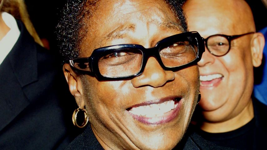 Tupacs Mutter Afeni Shakur bei der Premiere des Films "Tupac Resurrection" 2003 in Hollywood.