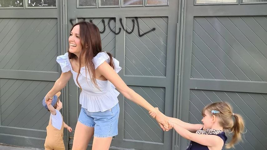 Familienurlaub mit den Kindern: Johanna Klum hat keine Ruhe