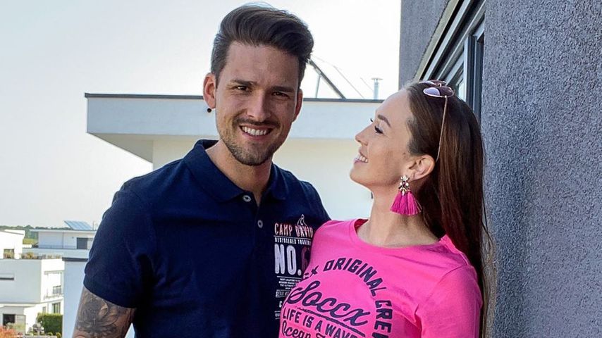 TV-Star Marco Cerullo und Christina Graß im April 2020