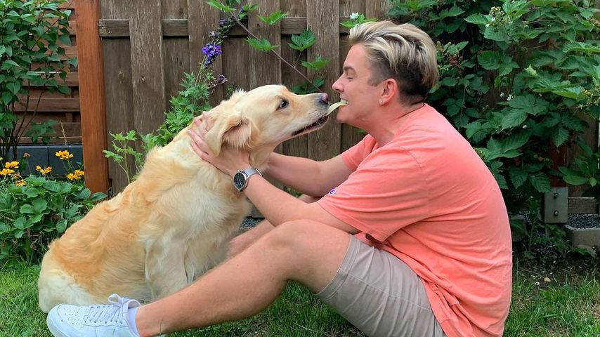 Twenty4tim und sein Hund im Juli 2021