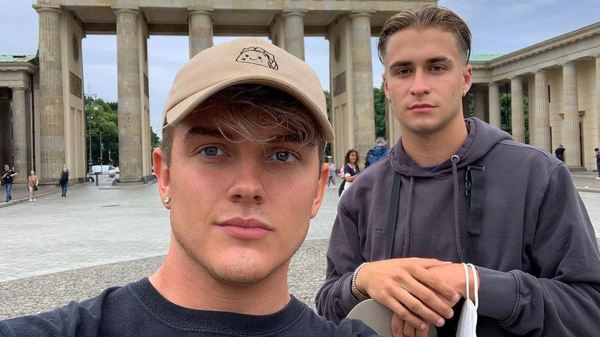 Twenty4tim und sein Kumpel Vincent im Juli in Berlin