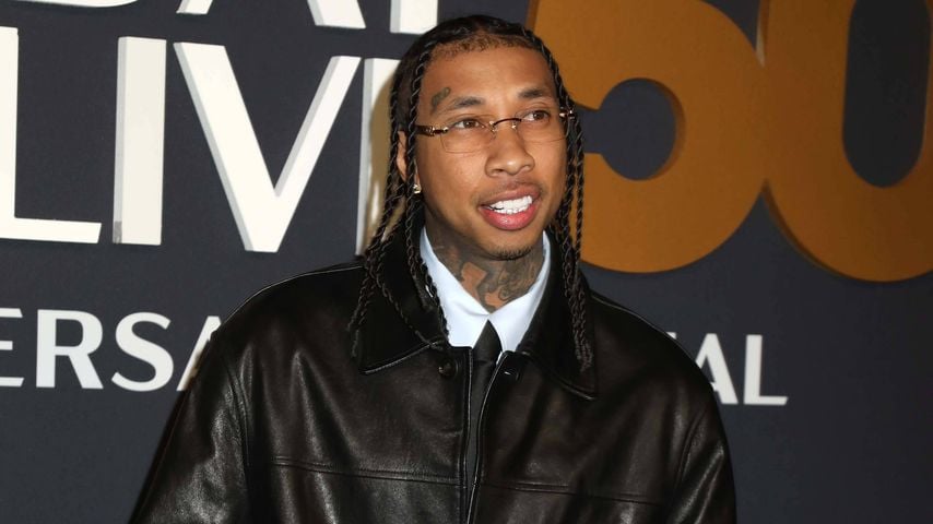 Tyga bei der SNL 50 Anniversary Special Red Carpet in New York