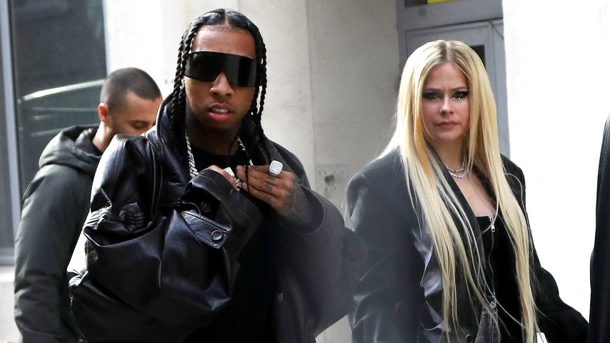 Tyga und Avril Lavigne bei der Paris Fashion Week