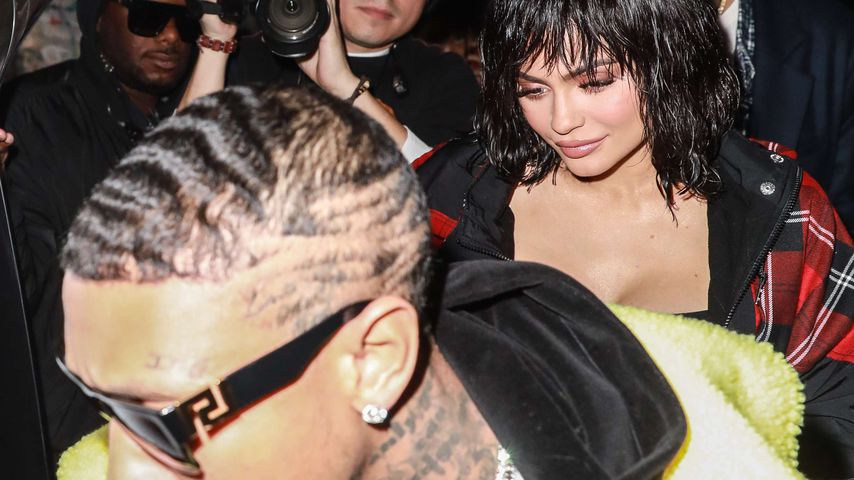 Kylie Jenner wurde mit ihrem Ex Tyga in Las Vegas gesichtet!