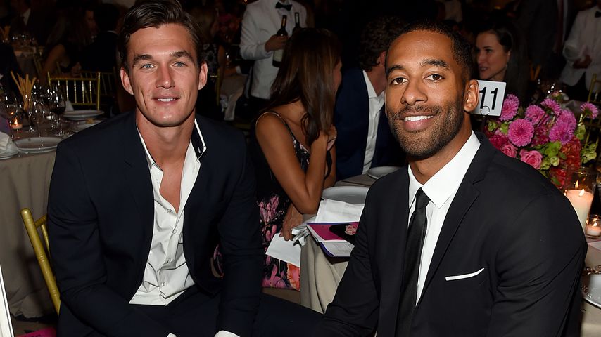 Tyler Cameron und Matt James auf einer Gala in NYC im Oktober 2019
