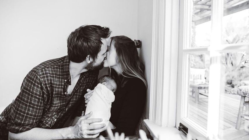 Tyler Hilton und Megan Park mit Töchterchen Winnie