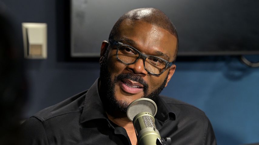 Tyler Perry in den SiriusXM Studios in New York