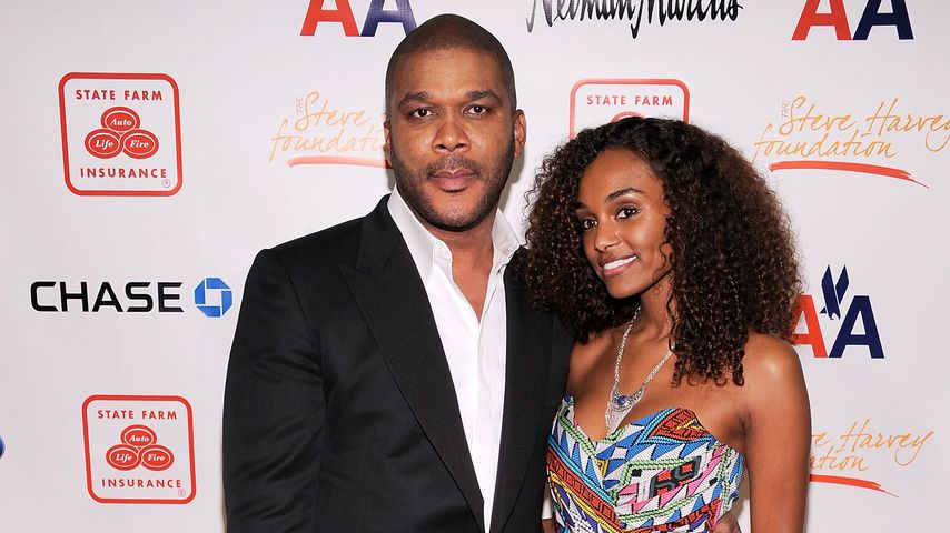 Tyler Perry und Gelila Bekele im April 2011