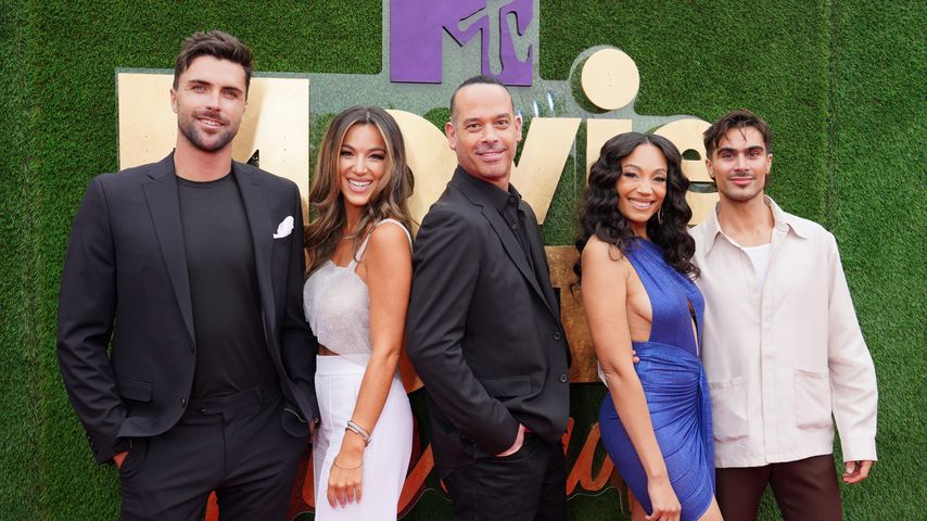 Tyler Stanaland, Alex Hall, Adam DiVello, Brandi Marshall und Skyler Wakil im Juni 2022