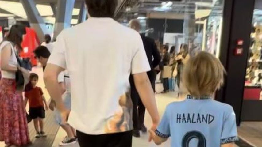 Tyler Terenzi mit seinem kleinen Bruder Jax Llewyn, Mai 2026