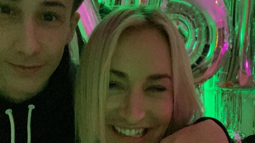 Tyler Terenzi und Sarah Connor im Februar 2020