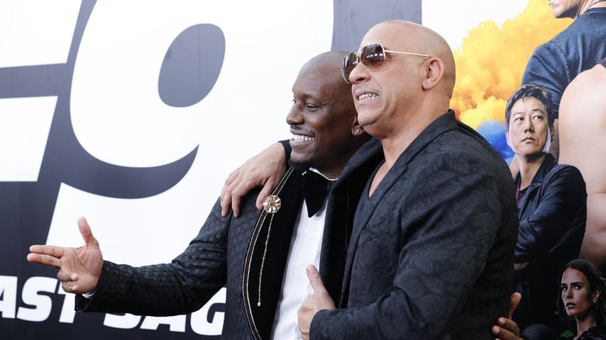 Tyrese Gibson und Vin Diesel bei der "F9"-Premiere in Los Angeles, Juni 2021