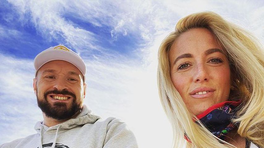 Tyson Fury und seine Frau Paris, 2021