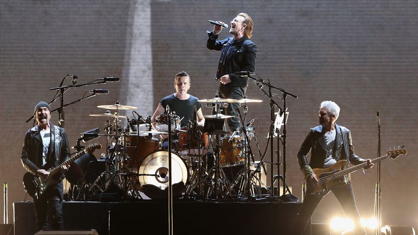 U2 bei einem Konzert in Arizona