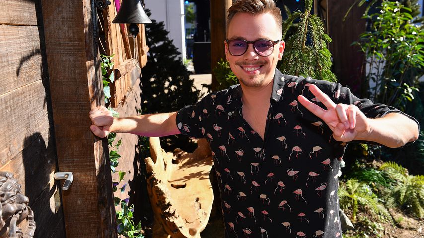 Udo Bönstrup bei seinem "Promi Big Brother"-Einzug