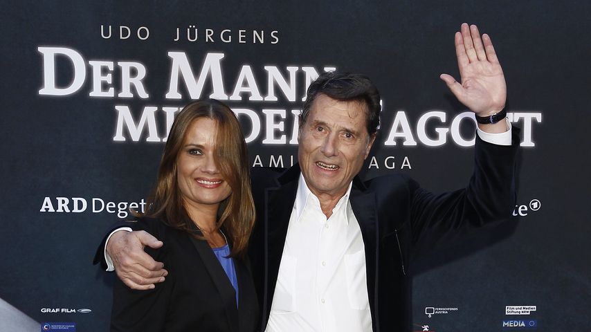 Udo Jürgens mit seiner Tochter Jenny, September 2011