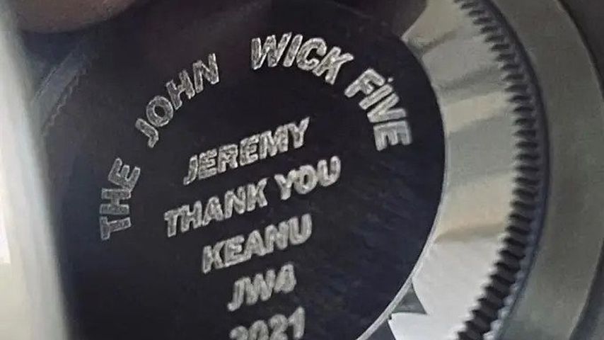 Uhr von Keanu Reeves' Stuntman