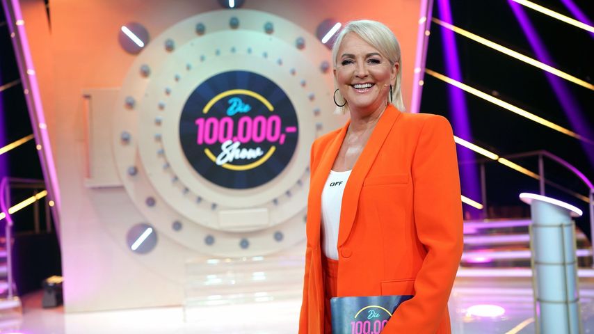 Ulla Kock am Brink bei "Die 100.000 Mark Show"
