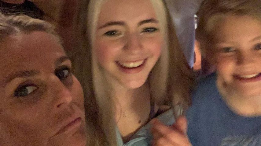 Ulrika Jonsson mit ihren vier Kindern