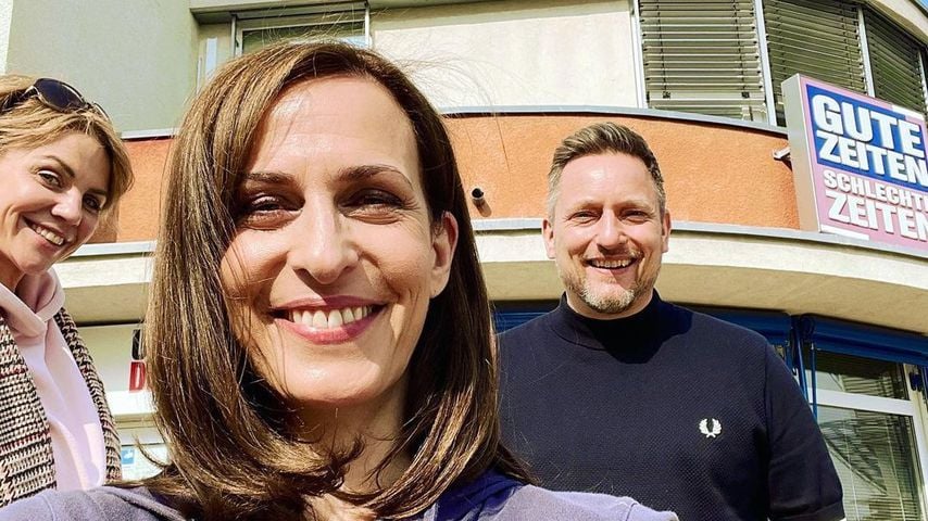 Ulrike Frank, Gisa Zach und Lars Pape im Mai 2021