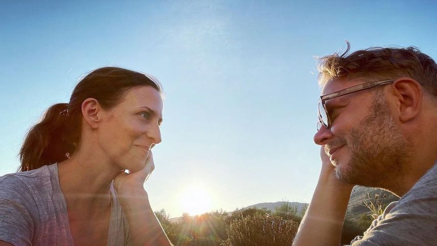 Ulrike Frank und ihr Mann Marc Schubring im September 2021