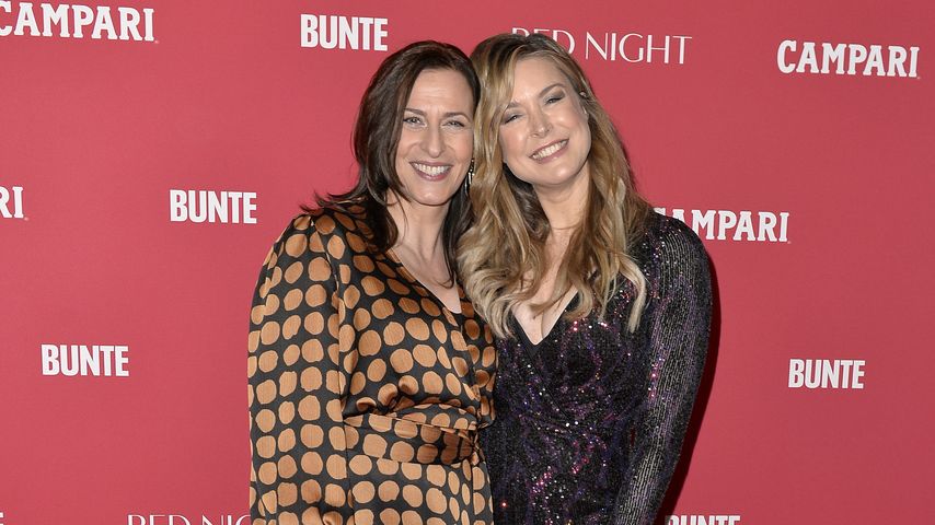 Ulrike Frank und Nina Ensmann bei der Red Night 2024