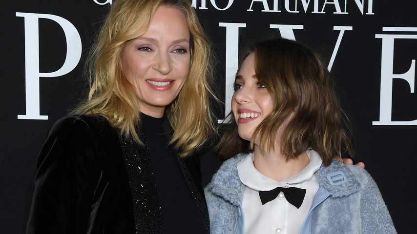 Uma Thurman mit ihrer Tochter Maya Hawke, 2019