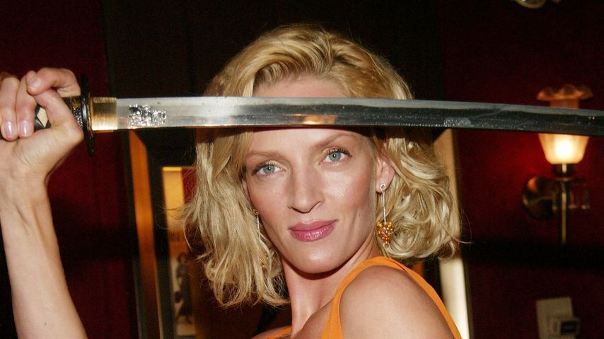 Uma Thurman  bei der Premiere von "Kill Bill Vol. 1", 2003