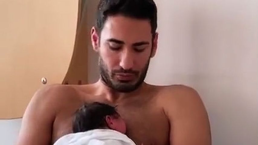 Umut Kekilli mit seiner Tochter Kaia