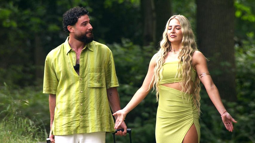Umut Tekin und Emma Fernlund bei "Das Sommerhaus der Stars" 2024