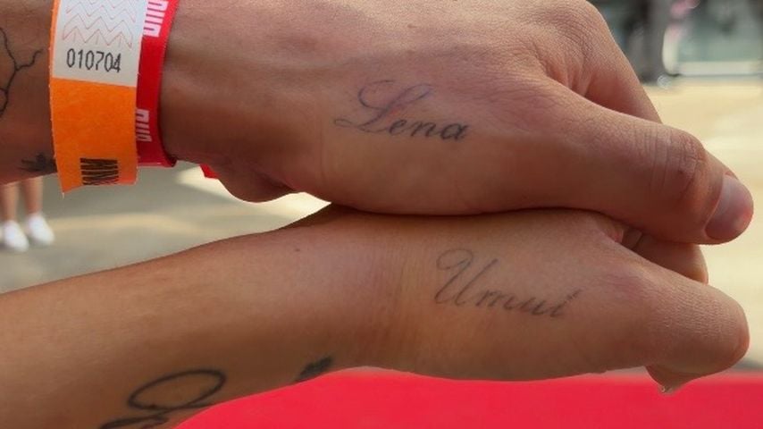 Umut Tekin und Lena Goldsteins Partnertattoos