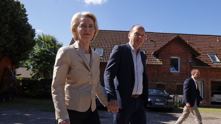 Ursula von der Leyen und ihr Ehemann Heiko im Juni 2024