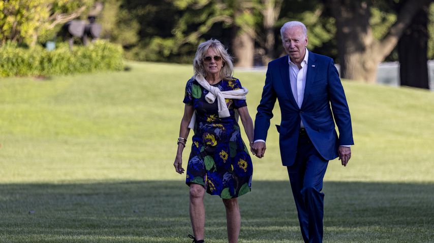 US-Präsident Joe Biden mit seiner Frau Jill, 2021