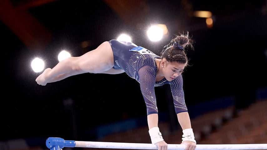 US-Turnerin Sunisa Lee bei den Olympischen Spielen 2020