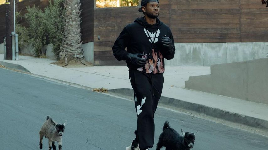 Mit Ziegen-Pic: Usher feiert seinen 43. Geburtstag humorvoll
