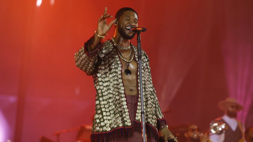 Usher bei einem Konzert in Ghana 2022