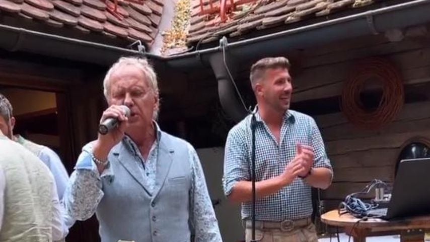 Uwe Ochsenknecht auf Cheyennes Hochzeit