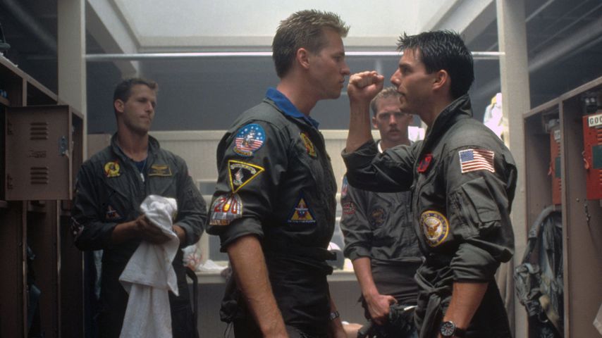 Val Kilmer und Tom Cruise in "Top Gun"