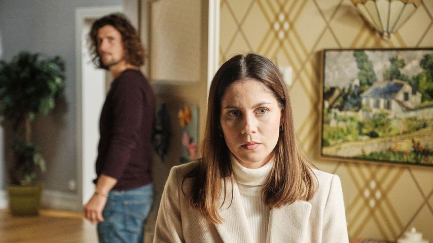 Sina (Valea Scalabrino) und Luke (Jakob Graf) in einer "Unter uns"-Szene