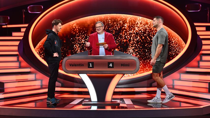 Valentin Lusin und Mimi Kraus bei "Schlag den Besten"
