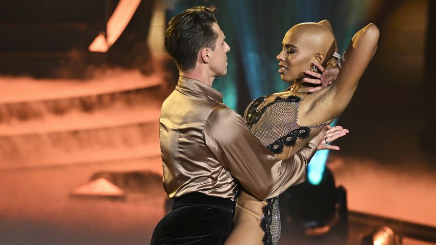 Valentin Lusin und Sharon Battiste bei "Let's Dance"