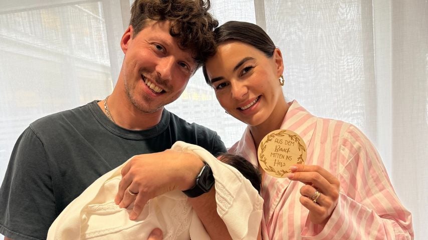 Renata und Valentin Lusins zweite Tochter ist auf der Welt