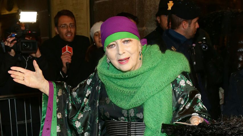 Valentina Cortese in Mailand, 2012