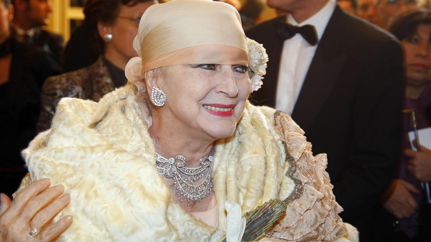 Valentina Cortese im Scala Theater in Mailand