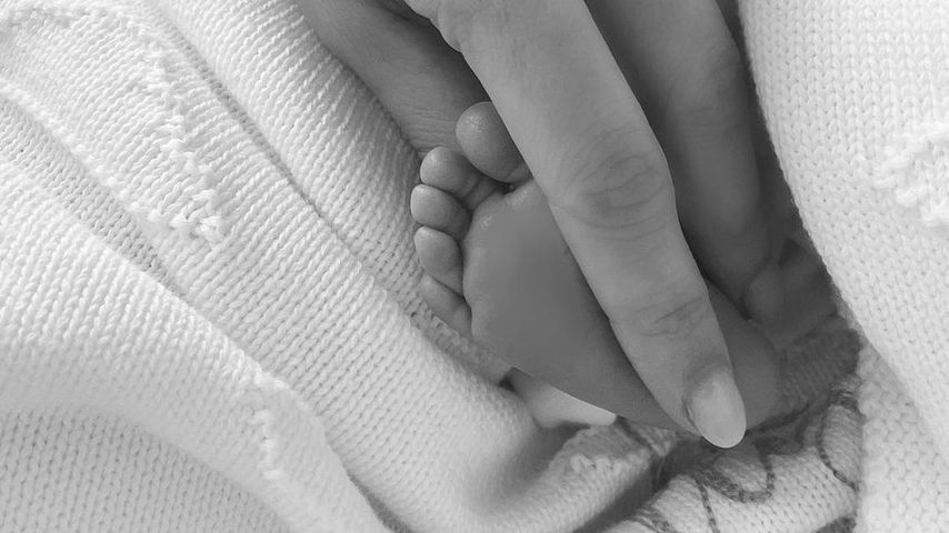 Valentina Ferrer mit ihrem Baby
