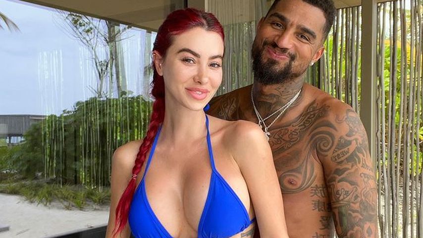 Valentina Fradegrada und Kevin-Prince Boateng